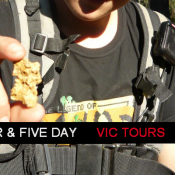 Four and five day gold prospecting tour