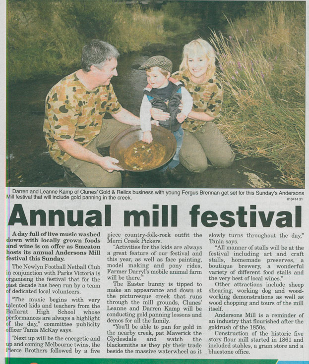 Annual mill festival